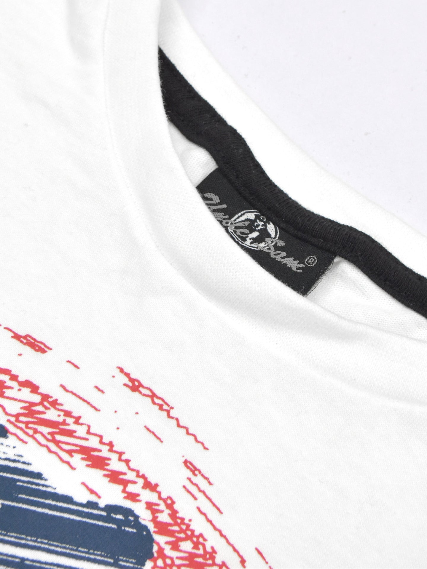 Uncle Sam Summer Tee Shirt For Men-White With Print-SP1906