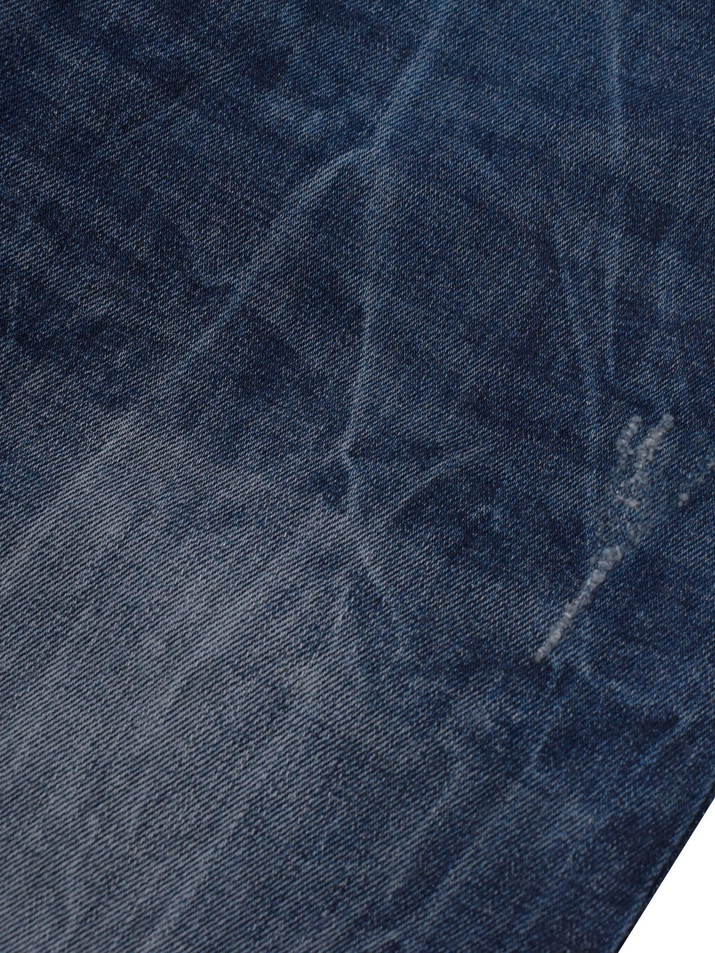 Time Zone Grinding Jeans Capri For Ladies-Dark Navy Faded-BR146